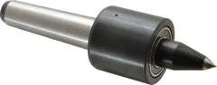 Riten - MT4 Taper Shank, 2-3/8" Head Diam 2,200 Lb Capacity Live Center - 2,500 Max RPM, 2-1/4" Head Length, 1/2" Point Diam, 2" Point Len, 900 Lb Max Workpc, Tracer Point - Best Tool & Supply