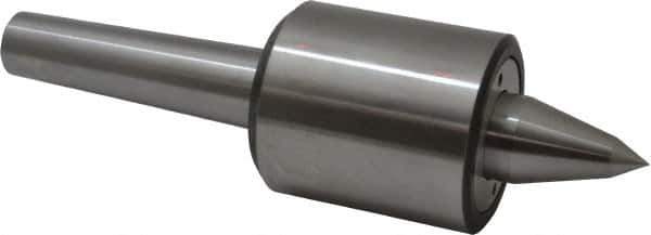 Riten - MT4 Taper Shank, 2-7/8" Head Diam 9,000 Lb Capacity Live Center - 5,500 Max RPM, 3-5/16" Head Length, 9/16" Point Diam, 2-1/16" Point Len, 1,700 Lb Max Workpc, Tracer Point - Best Tool & Supply