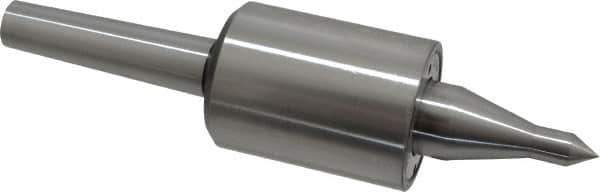 Riten - MT2 Taper Shank, 1-3/4" Head Diam 4,600 Lb Capacity Live Center - 5,000 Max RPM, 2-3/8" Head Length, 3/8" Point Diam, 2" Point Len, 310 Lb Max Workpc, 3/8" Tip Diam, Long Point - Best Tool & Supply