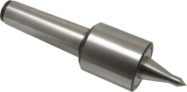 Riten - MT5 Taper Shank, 2-7/8" Head Diam 9,000 Lb Capacity Live Center - 5,500 Max RPM, 3-5/16" Head Length, 1/2" Point Diam, 2-1/2" Point Len, 1,100 Lb Max Workpc, 15/16" Tip Diam, Long Point - Best Tool & Supply