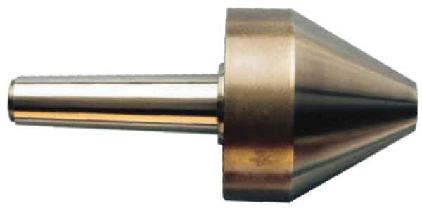 Riten - MT3 Taper Shank, 5" Head Diam 8,000 Lb Capacity Live Center - 3-13/16" Head Length, 2" Point Diam, 3-13/16" Point Len, 3,800 Lb Max Workpc, Bull Nose Point - Best Tool & Supply