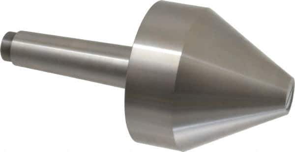 Riten - MT4 Taper Shank, 4" Head Diam 8,000 Lb Capacity Live Center - 4-9/32" Head Length, 1" Point Diam, 4.2813" Point Len, 4,800 Lb Max Workpc, Bull Nose Point - Best Tool & Supply