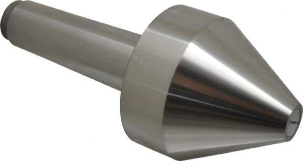 Riten - MT5 Taper Shank, 4" Head Diam 8,000 Lb Capacity Live Center - 4-9/32" Head Length, 1" Point Diam, 4.2813" Point Len, 4,800 Lb Max Workpc, Bull Nose Point - Best Tool & Supply