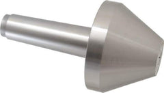 Riten - MT5 Taper Shank, 5" Head Diam 8,000 Lb Capacity Live Center - 3-13/16" Head Length, 2" Point Diam, 3-13/16" Point Len, 4,800 Lb Max Workpc, Bull Nose Point - Best Tool & Supply