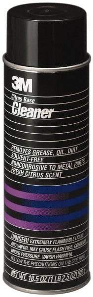 3M - 24 oz Aerosol Cleaner/Degreaser - Aerosol, Citrus Oil-Based, Citrus - Best Tool & Supply