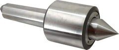 Riten - MT5 Taper Shank, 3-3/4" Head Diam 16,000 Lb Capacity Live Center - 3,200 Max RPM, 3-27/32" Head Length, 1-7/8" Point Diam, 2-1/4" Point Len, 8,000 Lb Max Workpc, Standard Point - Best Tool & Supply