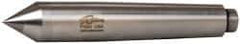 Riten - 0.7" Head Diam, Carbide-Tipped Steel Standard Point Half Dead Center - 2MT Morse Taper, 0.7" Point Diam, 4-3/16" OAL - Best Tool & Supply