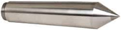 Riten - 0.475" Head Diam, Carbide-Tipped Steel Standard Point Solid Dead Center - 1MT Morse Taper, 0.475" Point Diam, 3-5/16" OAL - Best Tool & Supply