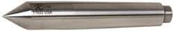 Riten - 0.7" Head Diam, Hardened Tool Steel Standard Point Half Dead Center - 2MT Morse Taper, 0.7" Point Diam, 4-3/16" OAL - Best Tool & Supply