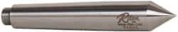 Riten - 0.7" Head Diam, Hardened Tool Steel Standard Point Solid Dead Center - 2MT Morse Taper, 0.7" Point Diam, 4-3/16" OAL - Best Tool & Supply