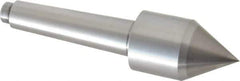 Riten - 1-1/4" Head Diam, Carbide-Tipped Steel Standard Point Solid Dead Center - 2MT Morse Taper, 1-1/4" Point Diam - Best Tool & Supply