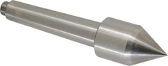 Riten - 1-1/4" Head Diam, Carbide-Tipped Steel Standard Point Solid Dead Center - Jarno 6 Taper, 1-1/4" Point Diam - Best Tool & Supply