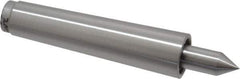 Concentric - MT2 Taper Shank, 1,400 Lb Capacity Live Center - 3,000 Max RPM, 0.378" Point Diam, 0.88" Point Len, 274 Lb Max Workpc, Standard Point - Best Tool & Supply