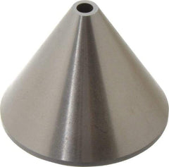 Concentric - 4MT Taper, 0.358 to 2.272" Point Diam, Steel Lathe Bell Head Point - Live Center Compatible - Best Tool & Supply