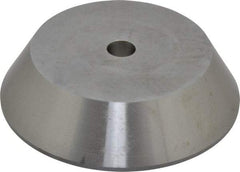 Concentric - 3.14 to 4.22" Point Diam, Hardened Tool Steel Lathe Bell Head Point - Compatible with Live Centers - Best Tool & Supply