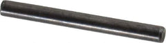 Holo-Krome - 3mm Diam x 30mm Pin Length Grade 8 Alloy Steel Standard Dowel Pin - Black Luster Finish, C 60 (Surface) & C 50-58 Hardness, 1 Beveled & 1 Rounded End - Best Tool & Supply