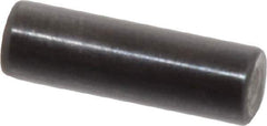 Holo-Krome - 5mm Diam x 16mm Pin Length Grade 8 Alloy Steel Standard Dowel Pin - Black Luster Finish, C 60 (Surface) & C 50-58 Hardness, 1 Beveled & 1 Rounded End - Best Tool & Supply