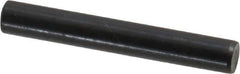 Holo-Krome - 5mm Diam x 35mm Pin Length Grade 8 Alloy Steel Standard Dowel Pin - Black Luster Finish, C 60 (Surface) & C 50-58 Hardness, 1 Beveled & 1 Rounded End - Best Tool & Supply