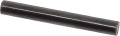 Holo-Krome - 5mm Diam x 40mm Pin Length Grade 8 Alloy Steel Standard Dowel Pin - Black Luster Finish, C 60 (Surface) & C 50-58 Hardness, 1 Beveled & 1 Rounded End - Best Tool & Supply