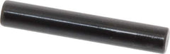 Holo-Krome - 8mm Diam x 50mm Pin Length Grade 8 Alloy Steel Standard Dowel Pin - Black Luster Finish, C 60 (Surface) & C 50-58 Hardness, 1 Beveled & 1 Rounded End - Best Tool & Supply