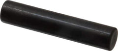 Holo-Krome - 10mm Diam x 50mm Pin Length Grade 8 Alloy Steel Standard Dowel Pin - Black Luster Finish, C 60 (Surface) & C 50-58 Hardness, 1 Beveled & 1 Rounded End - Best Tool & Supply