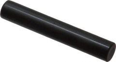 Holo-Krome - 10mm Diam x 60mm Pin Length Grade 8 Alloy Steel Standard Dowel Pin - Black Luster Finish, C 60 (Surface) & C 50-58 Hardness, 1 Beveled & 1 Rounded End - Best Tool & Supply