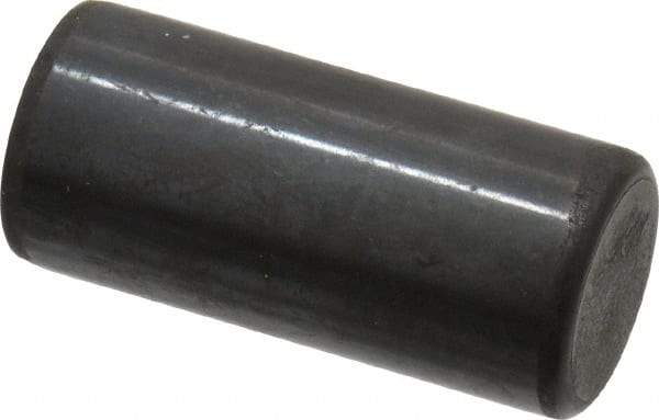 Holo-Krome - 16mm Diam x 35mm Pin Length Grade 8 Alloy Steel Standard Dowel Pin - Black Luster Finish, C 60 (Surface) & C 50-58 Hardness, 1 Beveled & 1 Rounded End - Best Tool & Supply