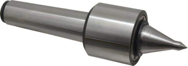 Riten - MT5 Taper Shank, 3-1/16" Head Diam 6,800 Lb Capacity Live Center - 5,000 Max RPM, 2-25/32" Head Length, 1/2" Point Diam, 2-5/8" Point Len, 1,100 Lb Max Workpc, 3/4" Long Tip, 2-1/2" Tip Diam, Long Point - Best Tool & Supply