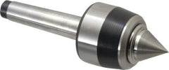 Royal Products - MT2 Taper Shank, 1-3/4" Head Diam 3,085 Lb Capacity Live Center - 6,000 Max RPM, 1.47" Head Length, 7/8" Point Diam, 1.01" Point Len, 725 Lb Max Workpc, 5-9/32" OAL, Standard Point - Best Tool & Supply