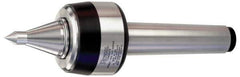 Royal Products - MT6 Taper Shank, 4" Head Diam 8,420 Lb Capacity Live Center - 3,500 Max RPM, 3.15" Head Length, 2" Point Diam, 3" Point Len, 2,420 Lb Max Workpc, 13-29/32" OAL, 3/4" Tip Diam, Long Point - Best Tool & Supply