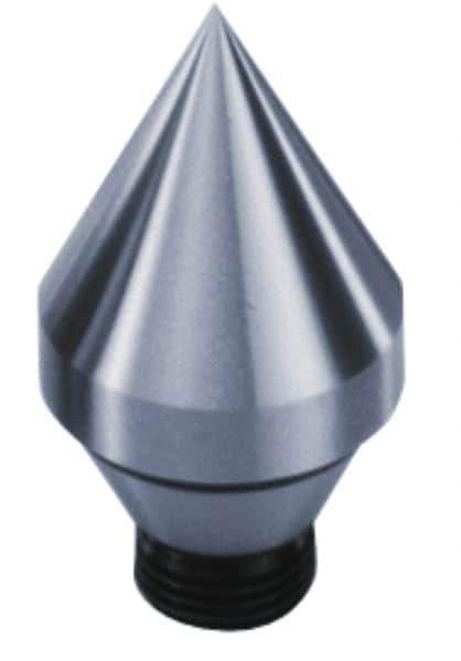 Royal Products - 5/8-18" Thread, 3MT Taper, 1" Point Diam, Tool Steel Lathe Standard Point - 1-1/4" OAL - Best Tool & Supply