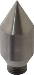 Royal Products - 5/8-18" Thread, 3MT Taper, 1" Point Diam, Tool Steel Lathe Extended Point - 1-7/8" OAL - Best Tool & Supply