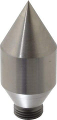 Royal Products - 3/4-16" Thread, 4MT & 5MT Taper, 1/4 to 1-3/8" Point Diam, Tool Steel Lathe Extended Point - 2-11/32" OAL - Best Tool & Supply