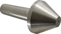 Royal Products - MT5 Taper Shank, 4.15" Head Diam 3,410 Lb Capacity Live Center - 4,500 Max RPM, 3" Head Length, 1-1/4" Point Diam, 3.01" Point Len, 860 Lb Max Workpc, 8-11/16" OAL, Bull Nose Point - Best Tool & Supply