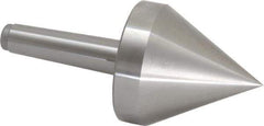 Royal Products - MT3 Taper Shank, 3-5/32" Head Diam 2,255 Lb Capacity Live Center - 5,000 Max RPM, 3-3/8" Head Length, 1" Point Diam, 3.39" Point Len, 475 Lb Max Workpc, 6-15/16" OAL, Pipe Nose Point - Best Tool & Supply