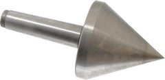 Royal Products - MT4 Taper Shank, 4-5/32" Head Diam 3,180 Lb Capacity Live Center - 4,500 Max RPM, 4-1/8" Head Length, 1-1/4" Point Diam, 4-1/8" Point Len, 630 Lb Max Workpc, 8-11/16" OAL, Pipe Nose Point - Best Tool & Supply