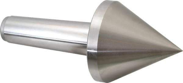 Royal Products - MT5 Taper Shank, 4-5/32" Head Diam 3,180 Lb Capacity Live Center - 4,500 Max RPM, 4-1/8" Head Length, 1-1/4" Point Diam, 4-1/8" Point Len, 630 Lb Max Workpc, 9-13/16" OAL, Pipe Nose Point - Best Tool & Supply