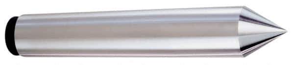 Royal Products - 1.748" Head Diam, High Speed Steel Standard Point Solid Dead Center - 5MT Morse Taper, 1.748" Point Diam, 8-1/2" OAL - Best Tool & Supply