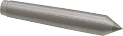 Royal Products - 0.7" Head Diam, Carbide-Tipped Steel Standard Point Solid Dead Center - 2MT Morse Taper, 0.7" Point Diam, 4-3/16" OAL - Best Tool & Supply