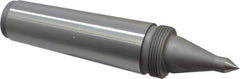 Royal Products - 1.748" Head Diam, Hardened Steel Long Point Solid Dead Center - 5MT Morse Taper, 1/2" Point Diam, 0.81" Point Length, 8-7/16" OAL - Best Tool & Supply