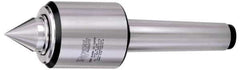 Royal Products - MT5 HD Taper Shank, 3.82" Head Diam 5,300 & 10,540 Lb Capacity Live Center - 3,000 Max RPM, 3.89" Head Length, 2" Point Diam, 2.31" Point Len, 5,240 Lb Max Workpc, 11-13/16" OAL, Standard Point - Best Tool & Supply