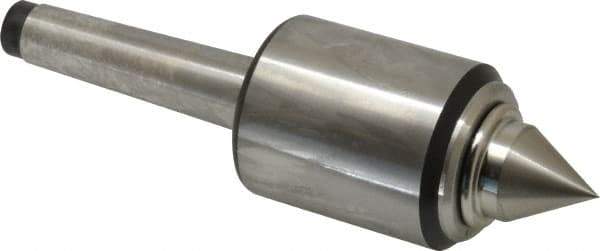 Royal Products - MT2 Taper Shank, 1-3/4" Head Diam 2,155 Lb Capacity Live Center - 6,000 Max RPM, 2.12" Head Length, 7/8" Point Diam, 1.07" Point Len, 885 Lb Max Workpc, 5-13/16" OAL, 3/8" Tip Diam, Standard Point - Best Tool & Supply