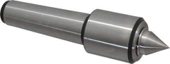 Royal Products - MT5 Taper Shank, 2.45" Head Diam 4,390 Lb Capacity Live Center - 5,000 Max RPM, 2.78" Head Length, 1-1/4" Point Diam, 1.47" Point Len, 2,240 Lb Max Workpc, 9-3/4" OAL, 1/2" Tip Diam, Standard Point - Best Tool & Supply