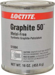 Loctite - 1 Lb Can General Purpose Anti-Seize Lubricant - Graphite, -29 to 482°C, Gray, Water Resistant - Best Tool & Supply