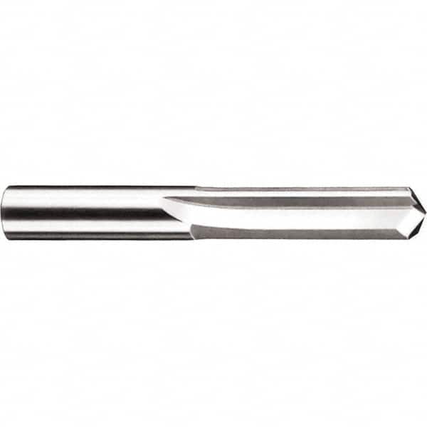 SGS - 3/8", 140° Point, Solid Carbide Straight Flute Drill Bit - Best Tool & Supply