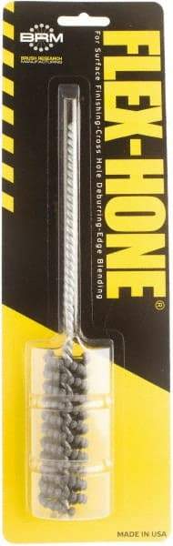 Brush Research Mfg. - 0.787" to 7/8" Bore Diam, 240 Grit, Boron Carbide Flexible Hone - Fine, 8" OAL - Best Tool & Supply