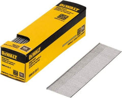 DeWALT - 18 Gauge 1-1/4" Long Brad Nails for Power Nailers - Steel, Bright Finish, Smooth Shank, Straight Stick Collation, Brad Head, Chisel Point - Best Tool & Supply