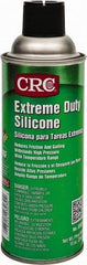 CRC - 16 oz Aerosol Silicone Lubricant - Clear & White, -100°F to 450°F, Food Grade - Best Tool & Supply