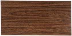 Gravotech - 24 Inch Long x 12 Inch High, Plastic Engraving Stock - Light Walnut and White - Best Tool & Supply