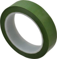 3M - 72 Yds. x 1", Green Polyester Film Tape - 8402 Series, 1.9 mil Thick, 25 Lb./Inch Tensile Strength - Best Tool & Supply